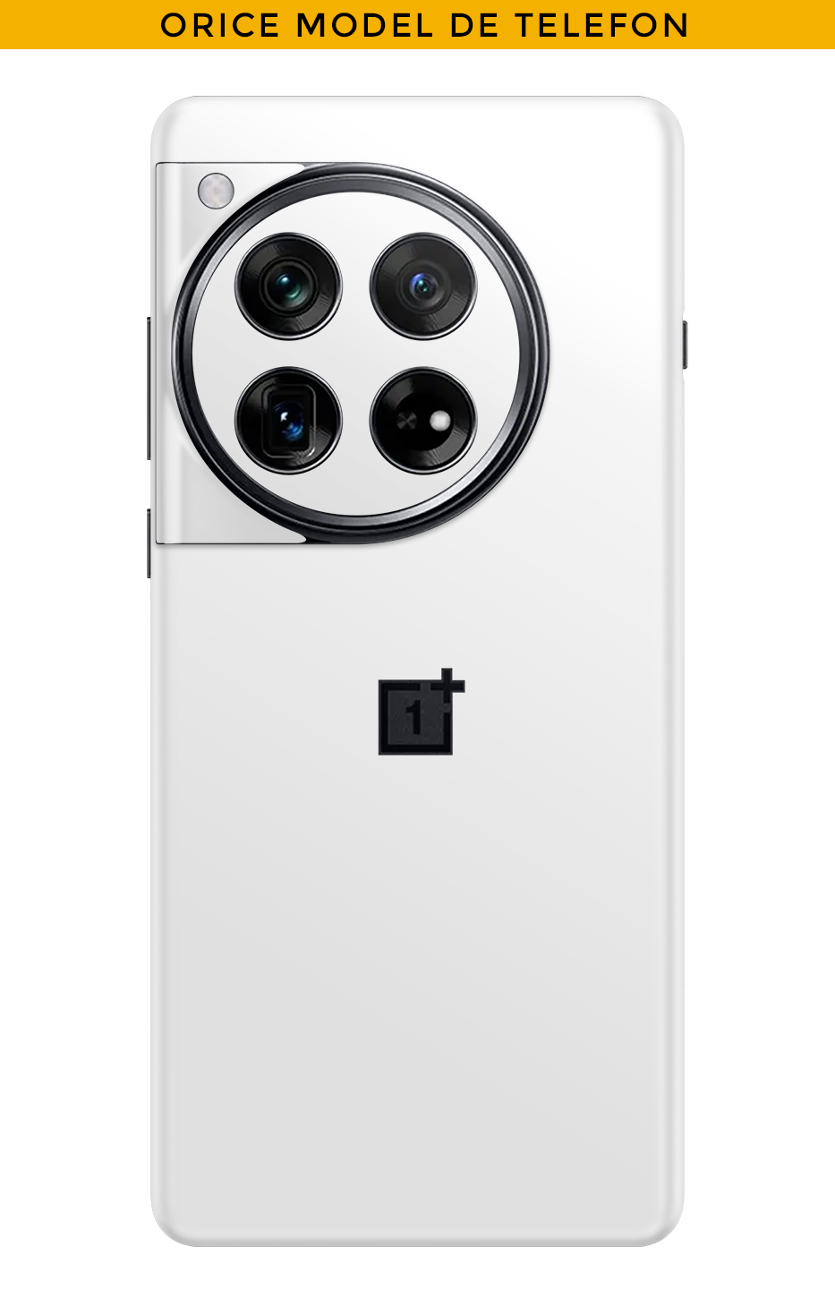 Skin QUALSIASI TELEFONO - Bianco Opaco