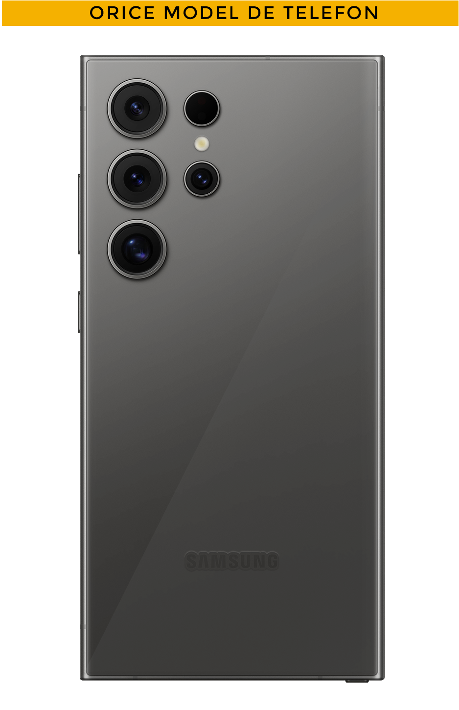 Skin QUALSIASI TELEFONO - Trasparente (pellicola ppf)