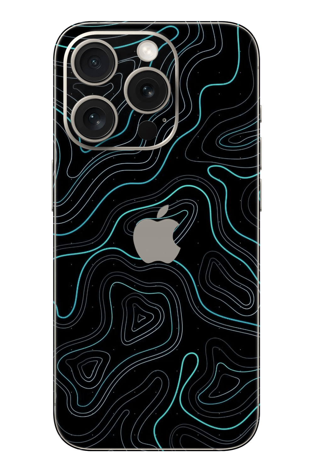 Skin iPhone - Blu Damasc