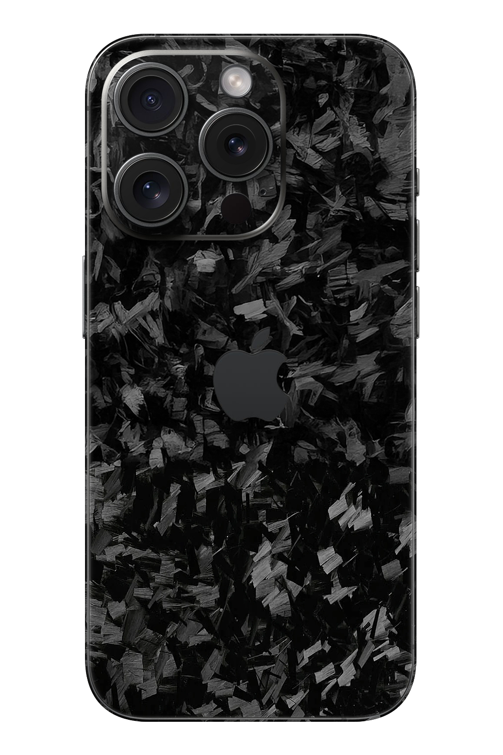 Skin iPhone - Carbonio Nero 3D