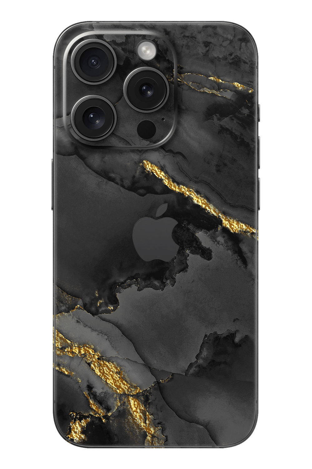 Skin iPhone Dark - Raffinato con Oro 22K - EDIZIONE SPECIALE