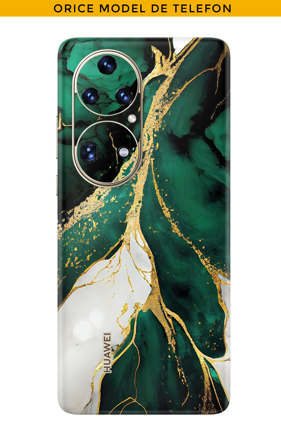 Skin QUALSIASI TELEFONO - Emerald Gold