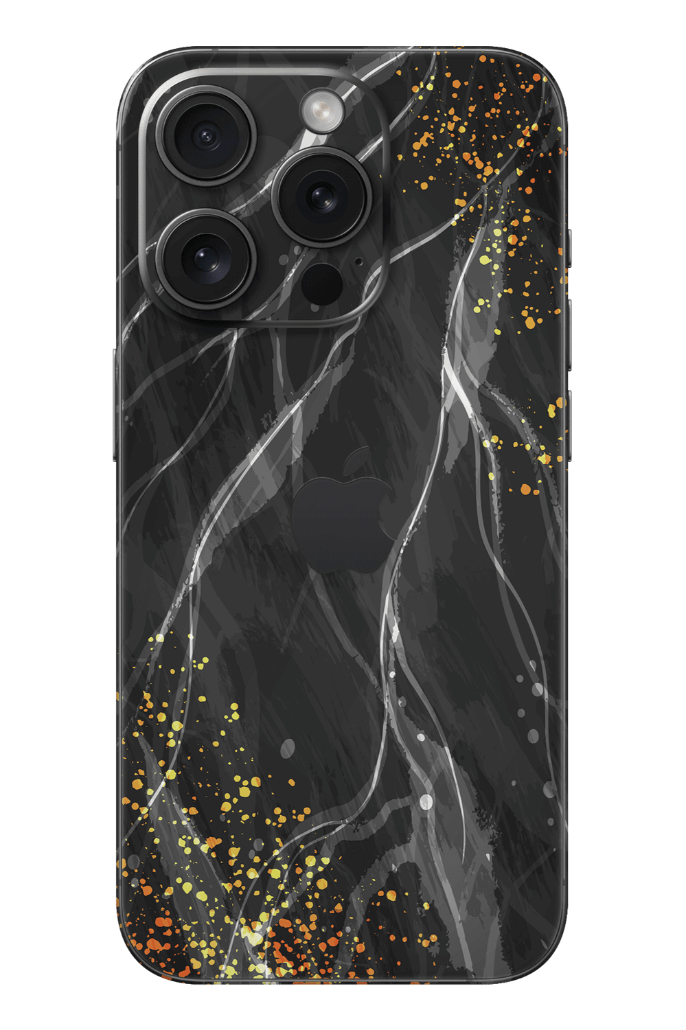 Skin iPhone - Spruzzo Arancione
