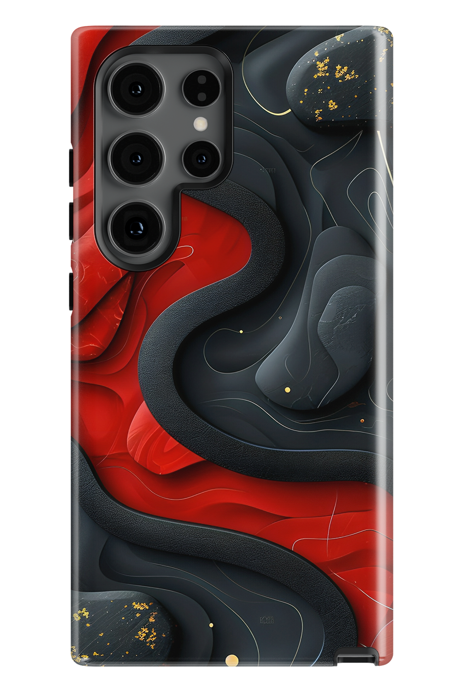 Custodia Samsung - ROSSO NERO