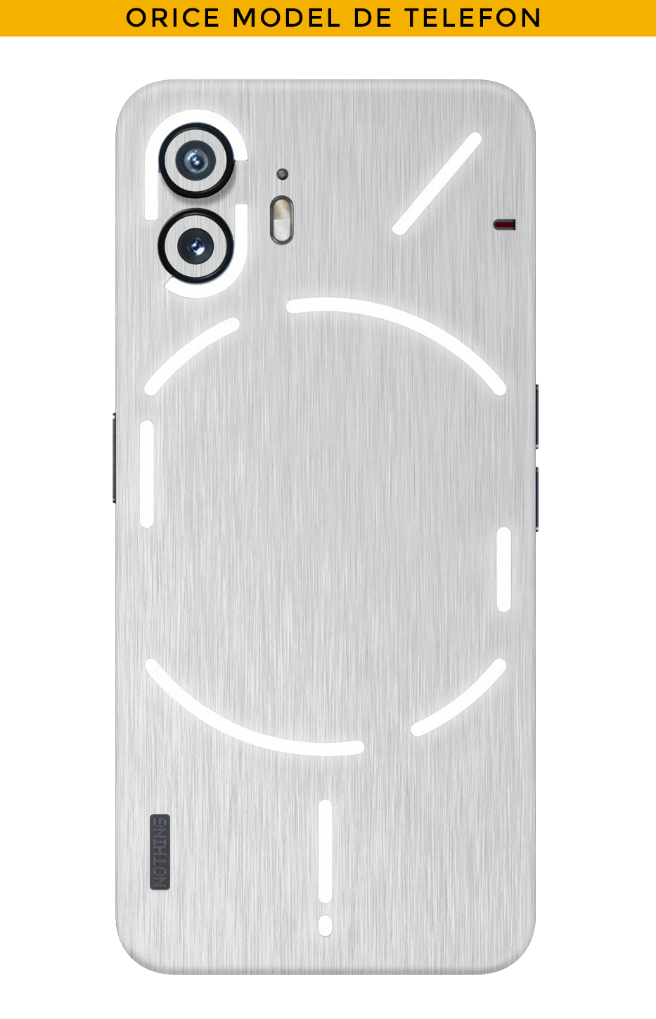 Skin QUALSIASI TELEFONO - Titanium