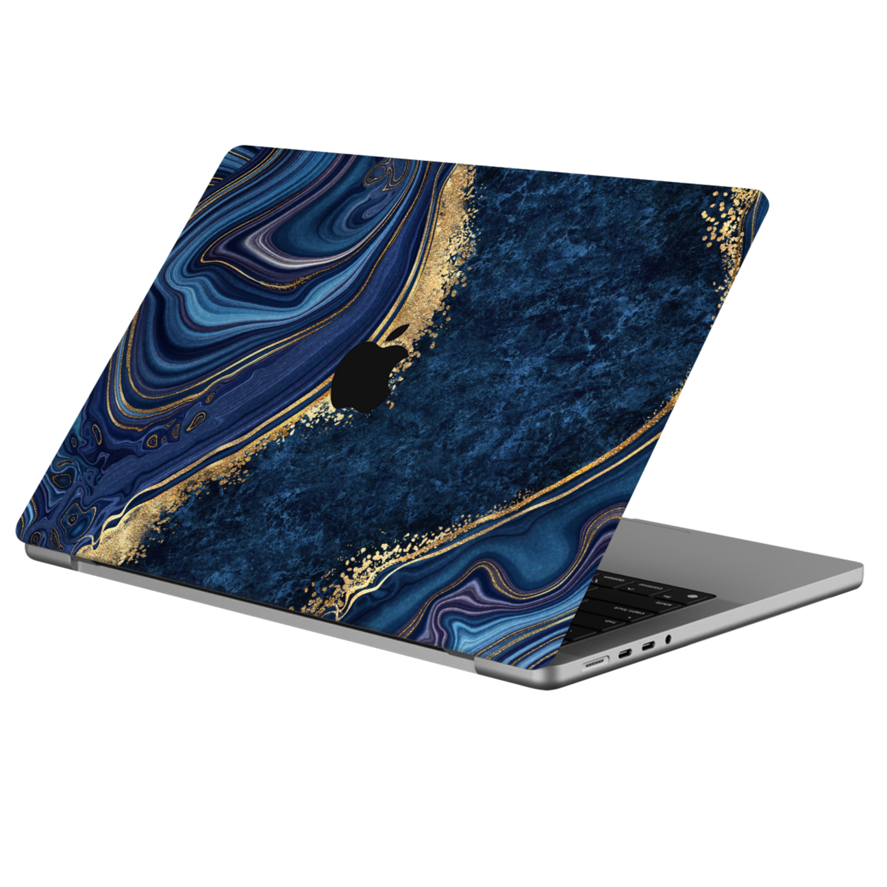 Skin MacBook - Onde con oro 22k