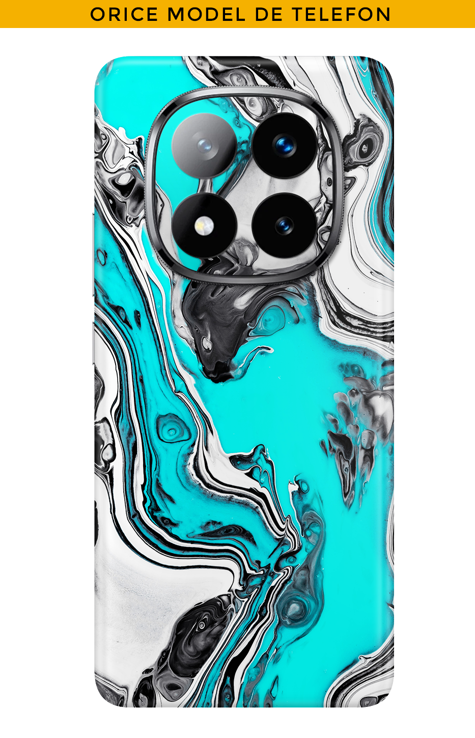 Skin QUALSIASI TELEFONO - White Vortex