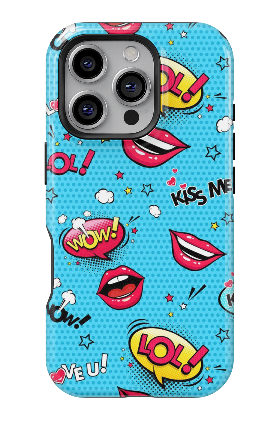 Custodia iPhone - NERO & ORO