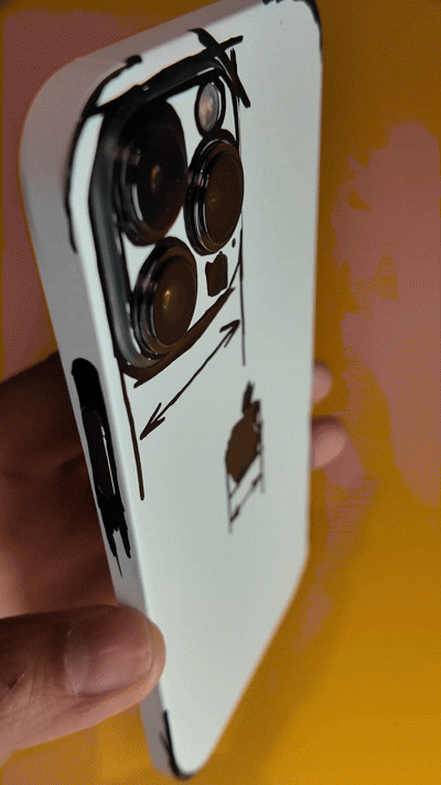 Skin iPhone - Blu Notte
