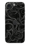 Skin iPhone - DAMASCO Nero