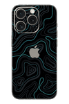 Skin iPhone - Damasco blu