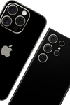 Skin iPhone - Negru Mat