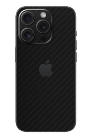 Skin iPhone - Carbonio Nero 3D