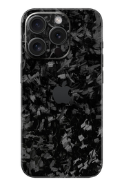 Skin iPhone - Carbonio Nero 3D