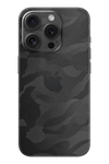 Skin iPhone - Nero Camo 3D