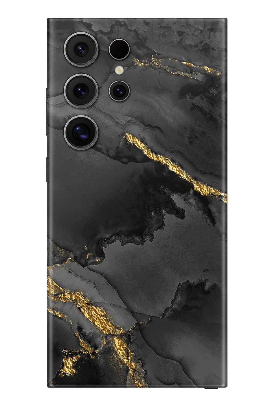 Skin Samsung - SCURO - Raffinato con oro 22k