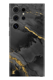 Skin Samsung - SCURO - Raffinato con oro 22k