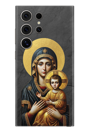 Skin Samsung - VERGINE MARIA con oro 22k