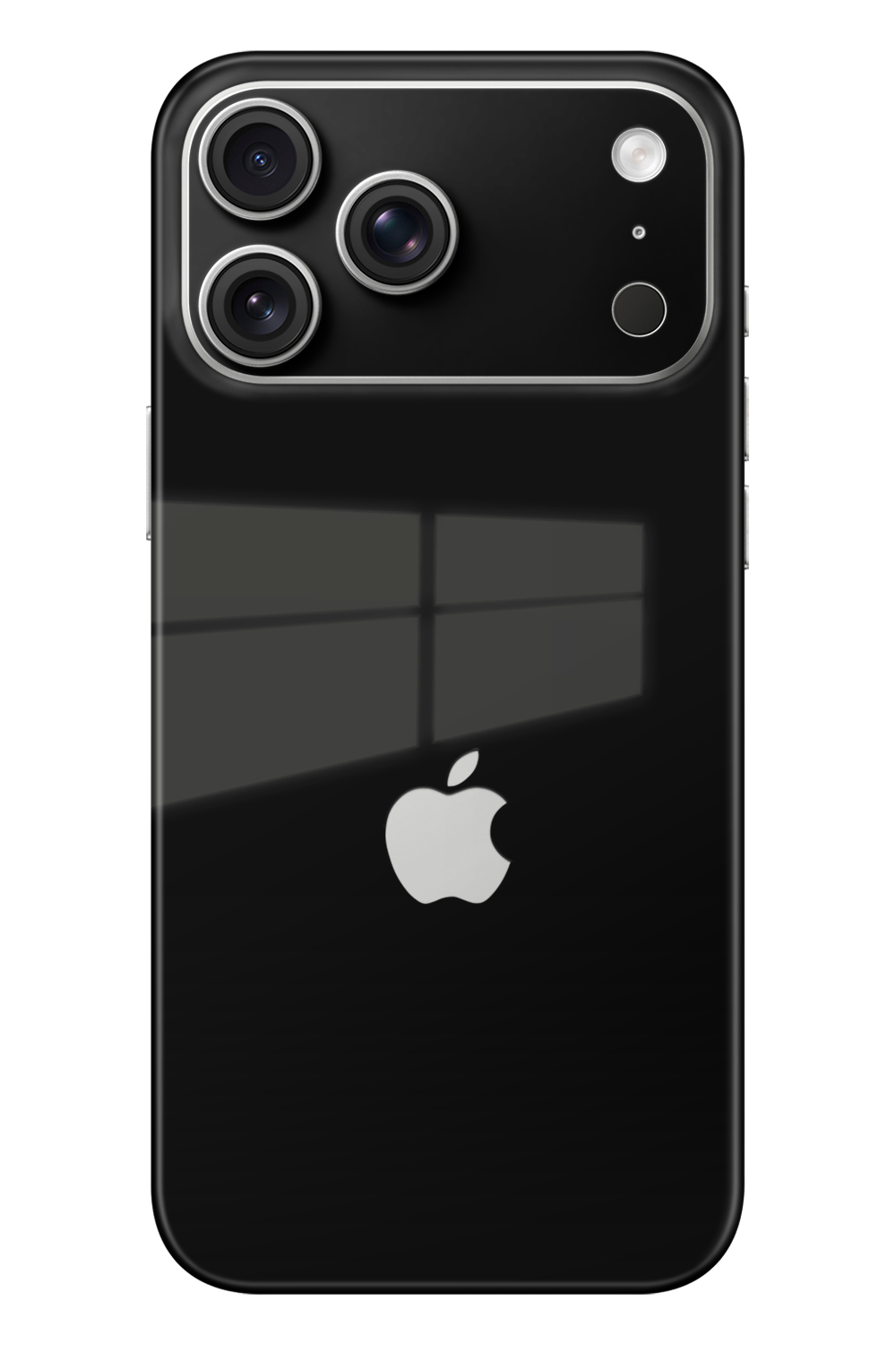 Skin iPhone - Nero Jet (lucido)