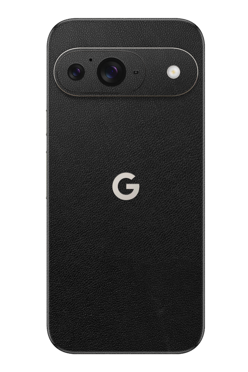 Skin Google Pixel - Aspetto pelle nera (full grain)