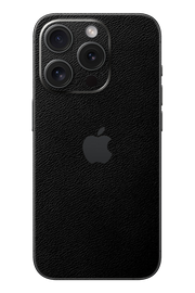 Skin iPhone - Aspetto Pelle Nera (full grain)