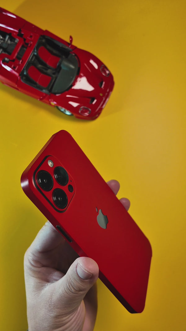 Skin iPhone - Rosso Ferrari