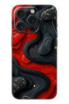 Skin iPhone - Rosso Nero