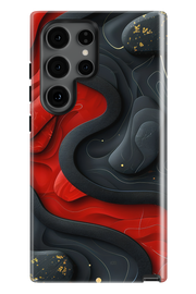 Custodia Samsung - ROSSO NERO