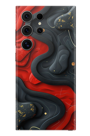 Skin Samsung - Rosso Nero