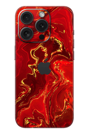 Skin iPhone - Marmo Rosso Oro