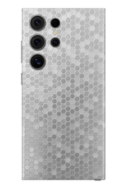 Skin Samsung - Argento Nido d'Ape 3D