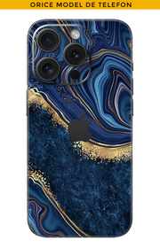 Skin QUALSIASI TELEFONO - Onde con oro 22k