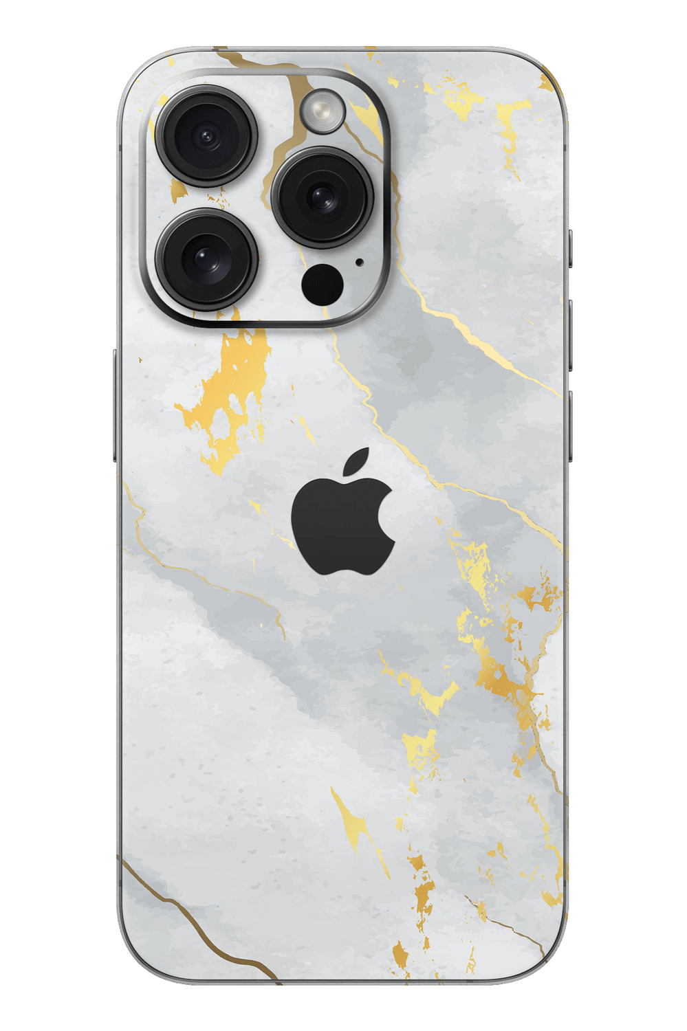 Skin iPhone - Marmo Bianco Oro