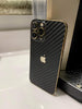 Iphone Skin - Skin IPhone - Carbon Negru 3D